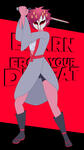 Persona of PolyJon dressed as Katana from Phighting! Persona of PolyJon dressed as Katana from Phighting!